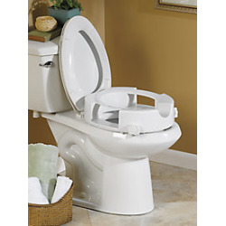 Easy-Access Raised Toilet Seat