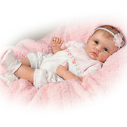 So Truly Real Olivia's Gentle Touch Lifelike Baby Girl Doll By Linda Murray