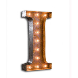 Vintage Finished I Marquee Light