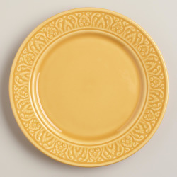 Amber Salad Plates, Set of 4
