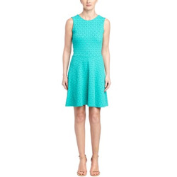 Leota Peekaboo Fit & Flare Dress