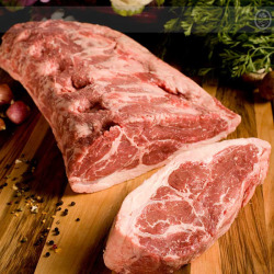 Domestic Pasture-Raised Boneless Beef Striploin