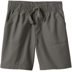 Jumping Beans Solid Canvas Shorts - Toddler Boy, Size: 3T, Dark Grey Image Missing