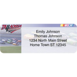 NASCAR (R) Racetracks Return Address Label